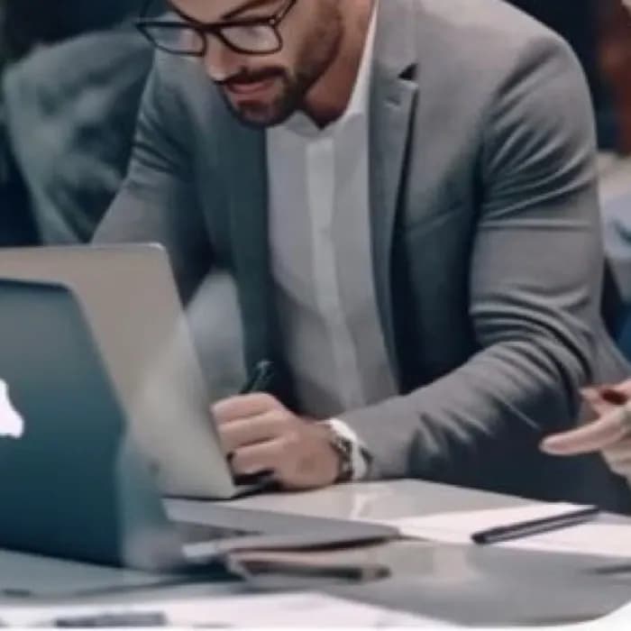 Montre dijital pazarlama ekibi ofis çalışması