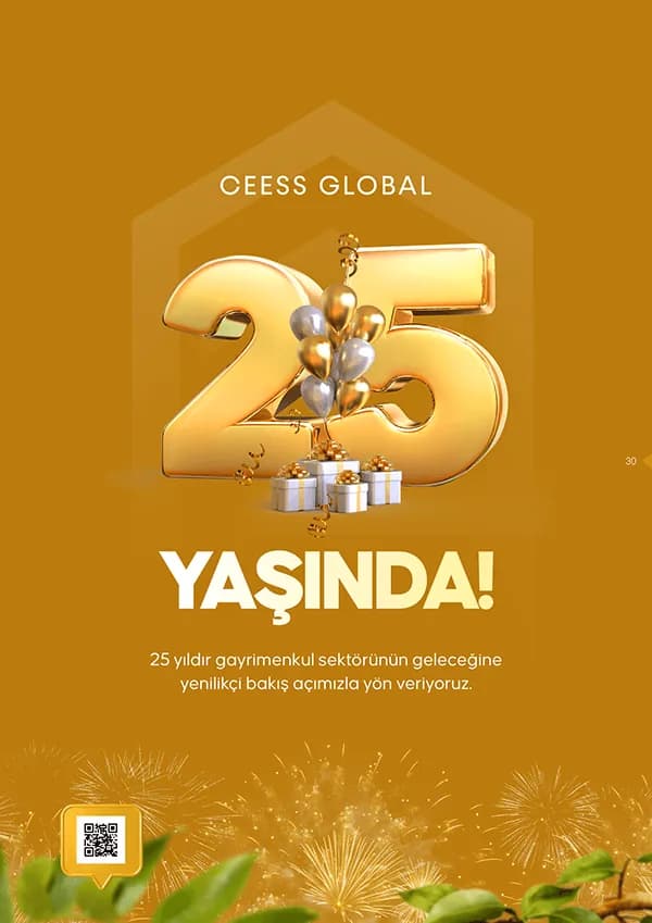 Ceess Global 25. yıl sosyal medya tasarımı